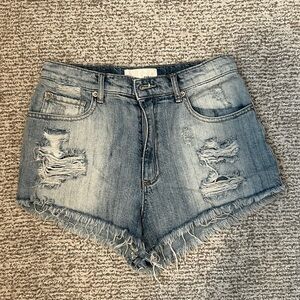 2/$30 💫 Garage high-waisted denim shorts